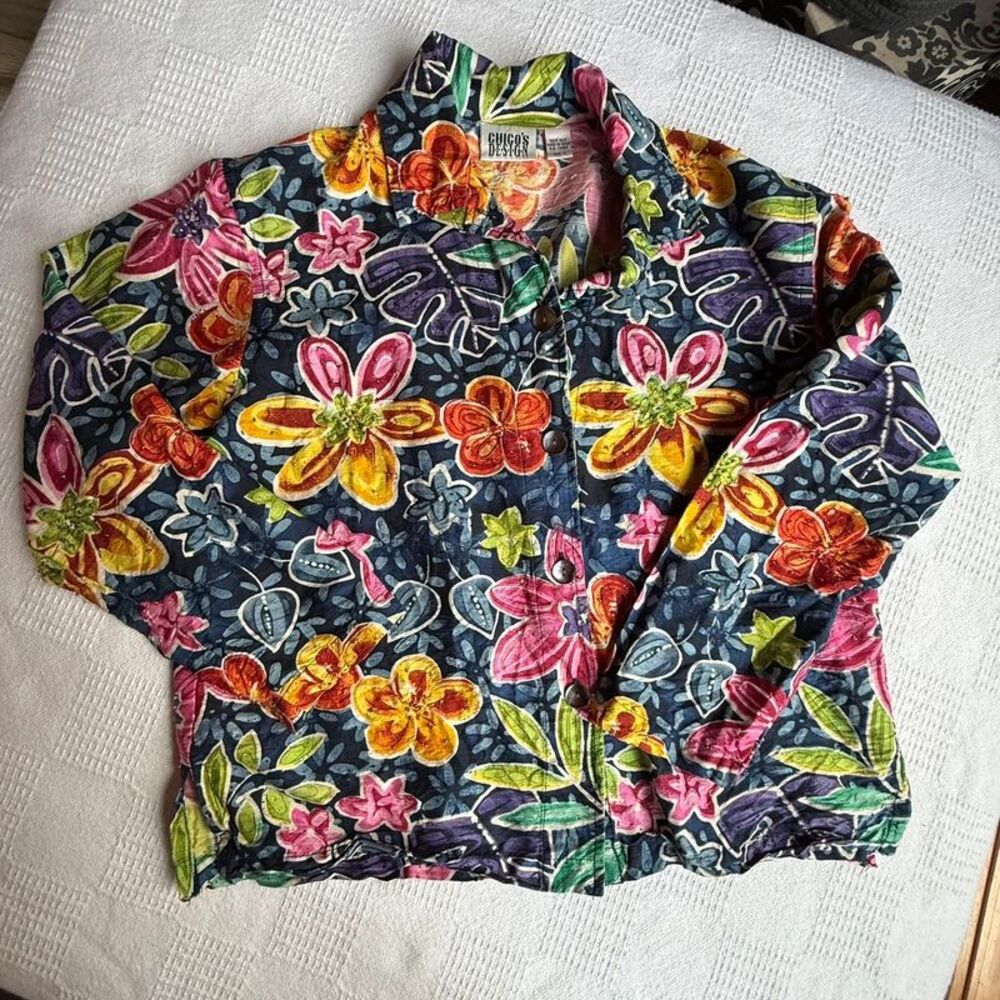 Vintage Chico's Women’s Button Up Top/Jacket